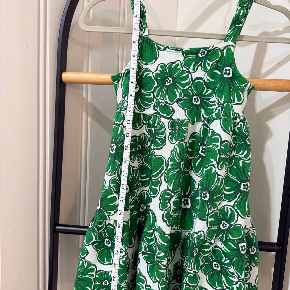 Tahari Kids Dress with Green Floral Design - Picture 6 of 7